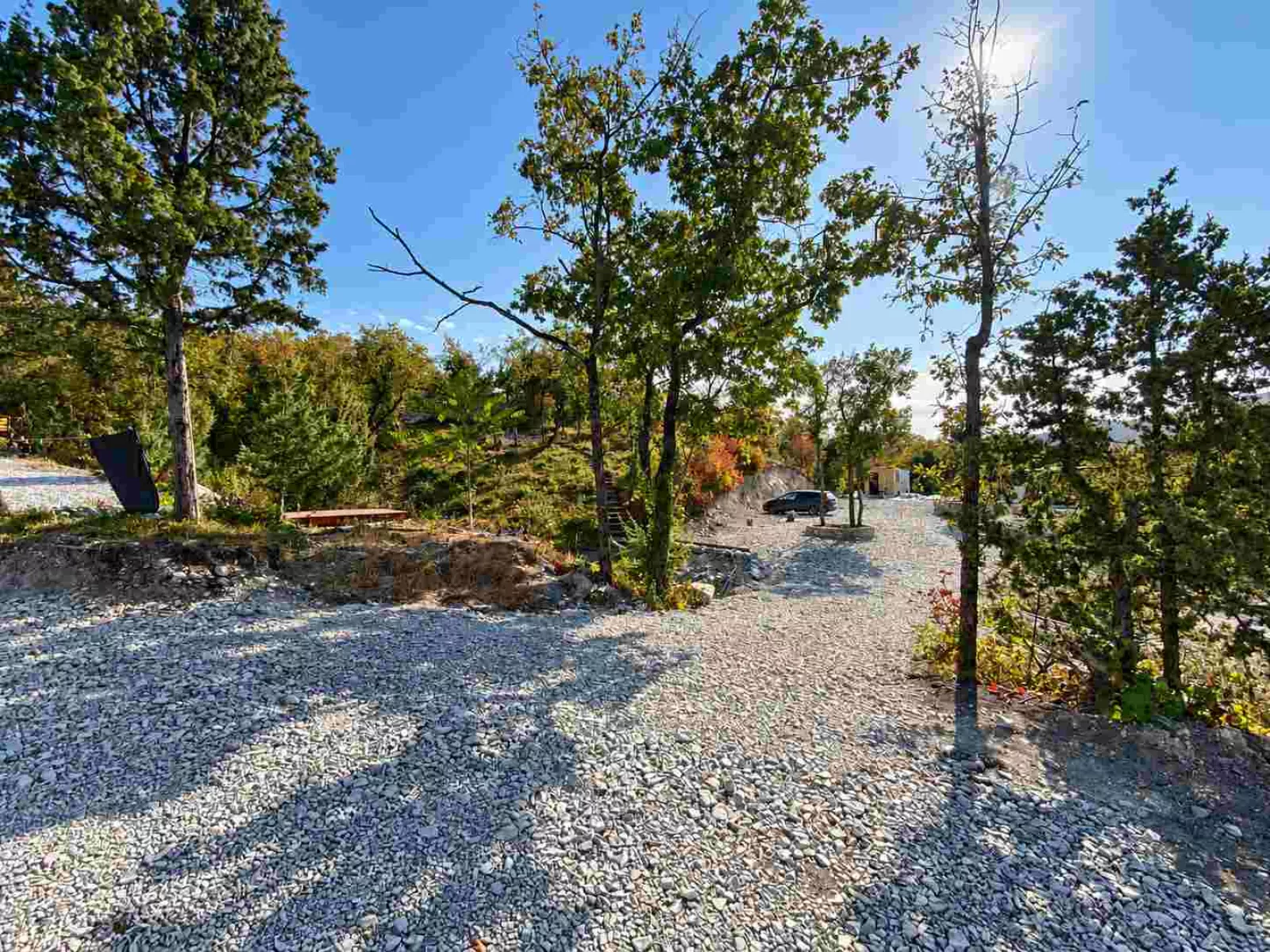 Благоустройство участка на склоне — фото 4